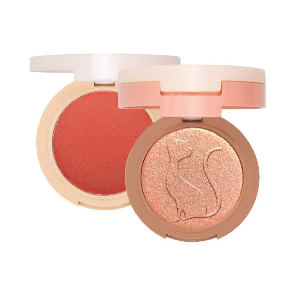 Foto do Produto BLUSH J.CAT 2 IN 1 PIECE OF CAKE BLUSH + HIGHLIGHTER PGH103 MCFLIRTY 5,8GR