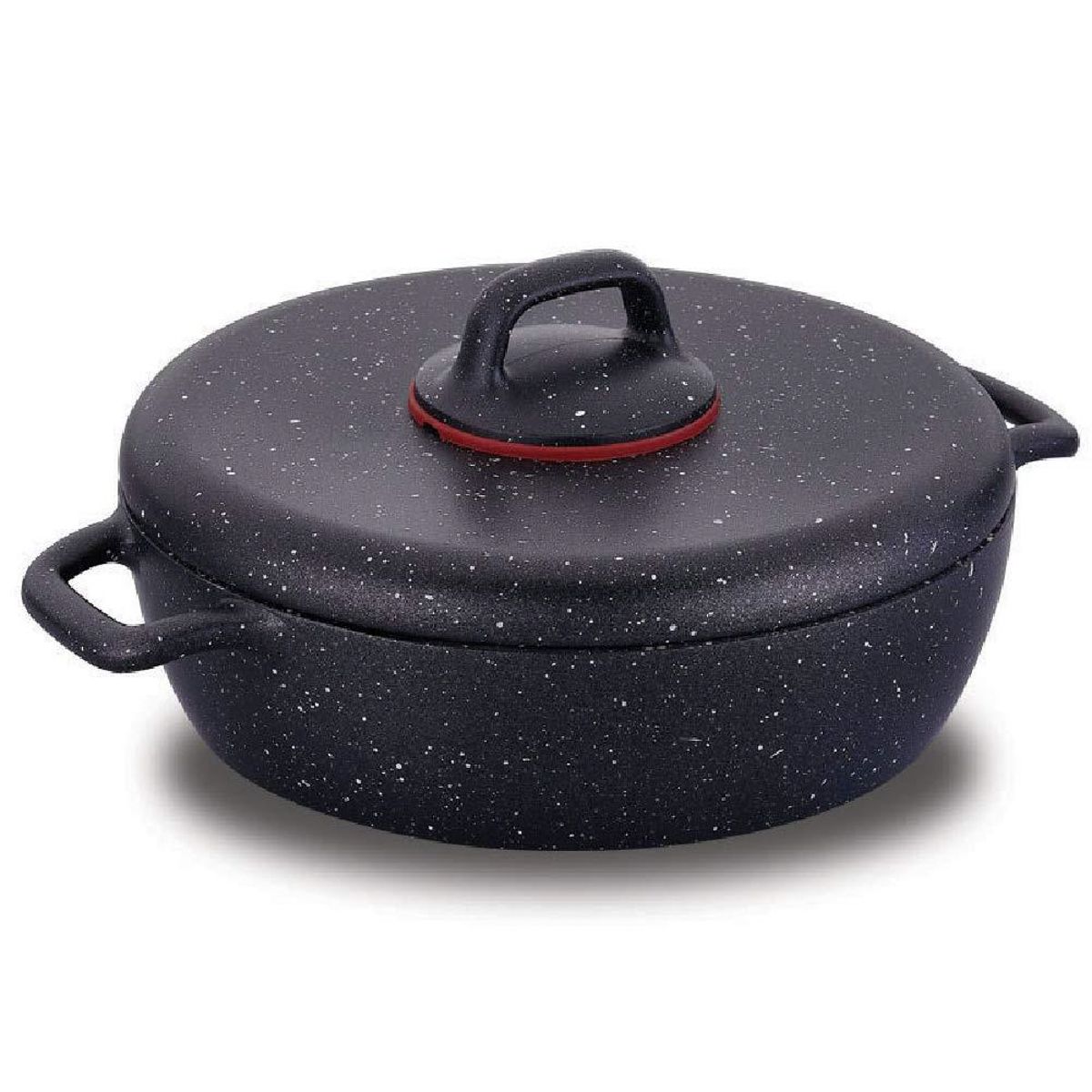 Foto do Produto CACEROLA ANTIADHER C/TAPA NEGRA 2.5LT