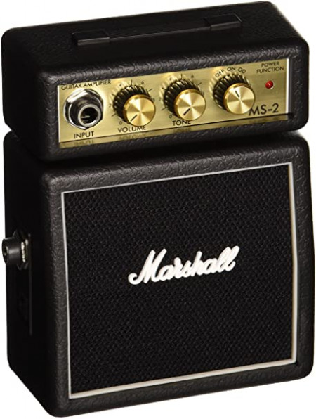 Foto do Produto MINI AMPLIFICADOR MARSHALL MS-2