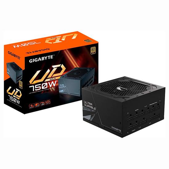 Foto do Produto Fonte Gigabyte ATX GP-UD750GM 80 Plus Gold 750W