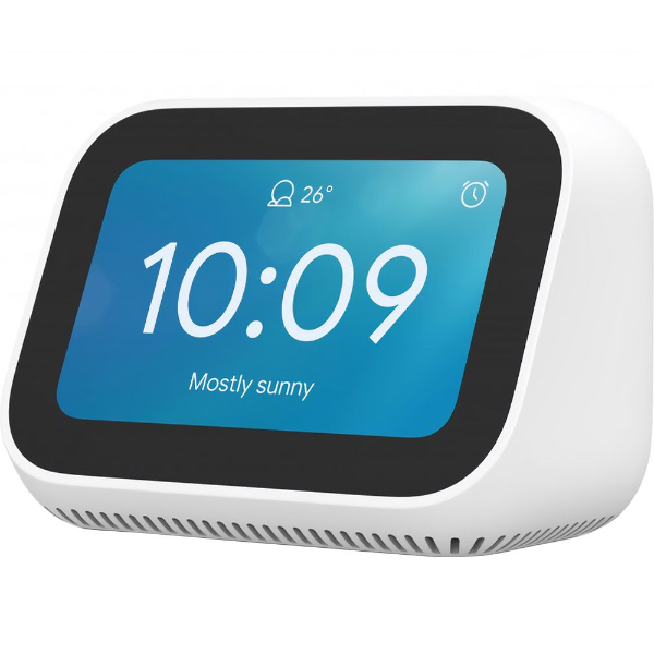 Foto do Produto Relogio de Mesa Inteligente Xiaomi Mi Smart Clock X04G Tela 4" / Wifi / Bluetooth - Branco (QBH4191GL)