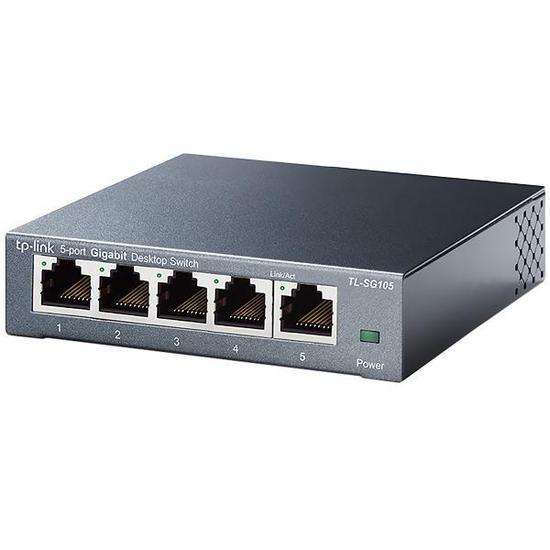 Foto do Produto Switch TP-Link TL-SG105 - 5 Portas