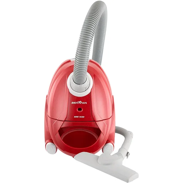 Foto do Produto BRITANIA ASPIRADOR DE POLVO BAS1430 1250W/127V 60HZ ROJO