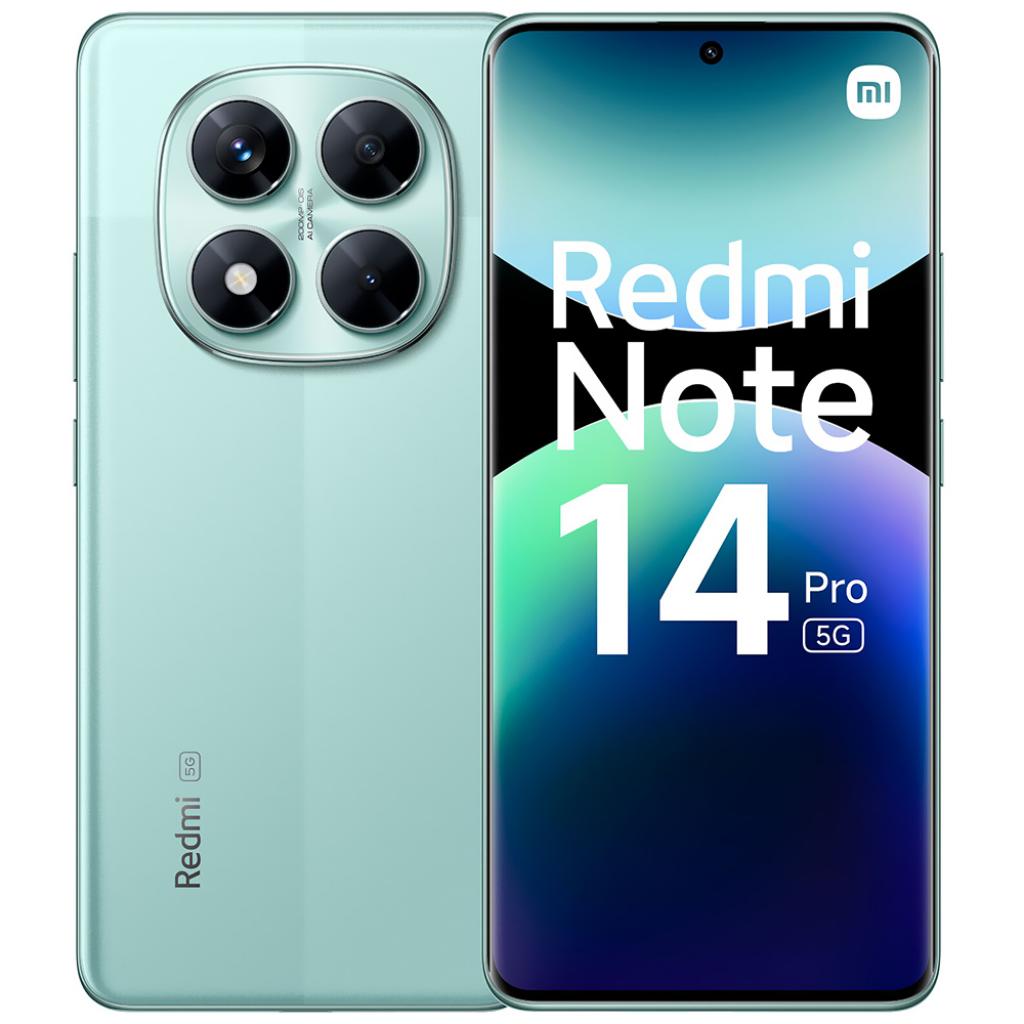 Foto do Produto Celular Xiaomi Note 14 PRO 8/256GB 5G Verde Br Global