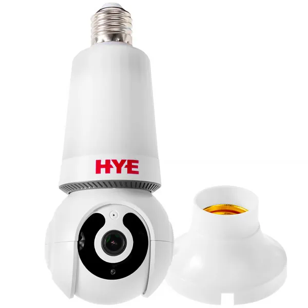 Foto do Produto Câmera IP HYE HYE-E694T com Wi-Fi e Microfone - Branca