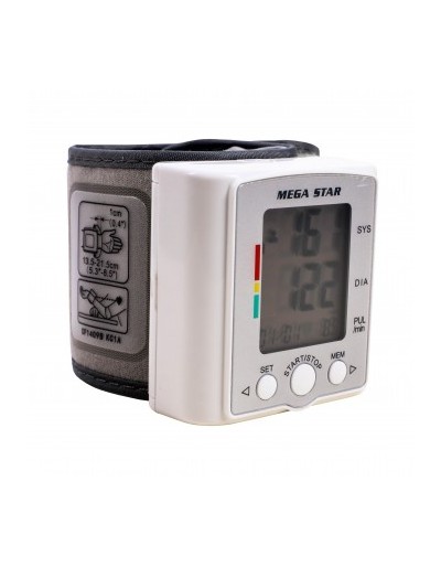 Foto do Produto Medidor De Presion Mega Star Ht520 P/munheca