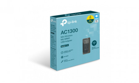 Foto do Produto ADAPTADOR USB MINI WIRELESS TP-LINK ARCHER T3U AC 1300