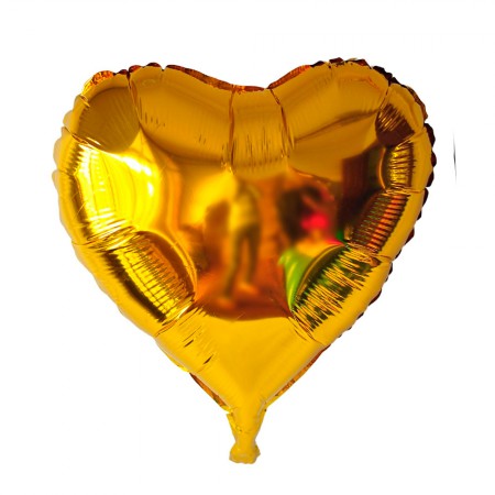 Foto do Produto Balao para Festas Coracao Grande Dourado