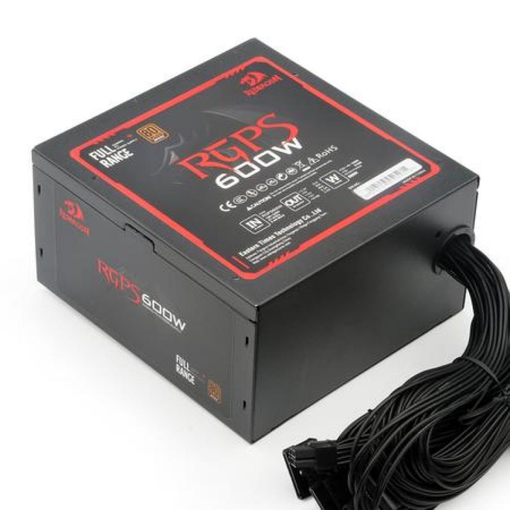Foto do Produto Fonte Redragon Bronze 80Plus GC-PS002 600W