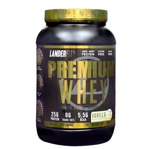 Foto do Produto Whey LanderFit Premium Baunilha 907G
