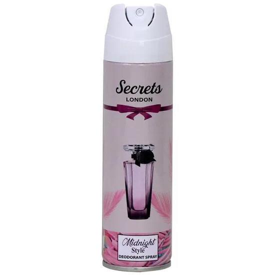 Foto do Produto Desodorante Grace Of London Secrets Midnight 150ML