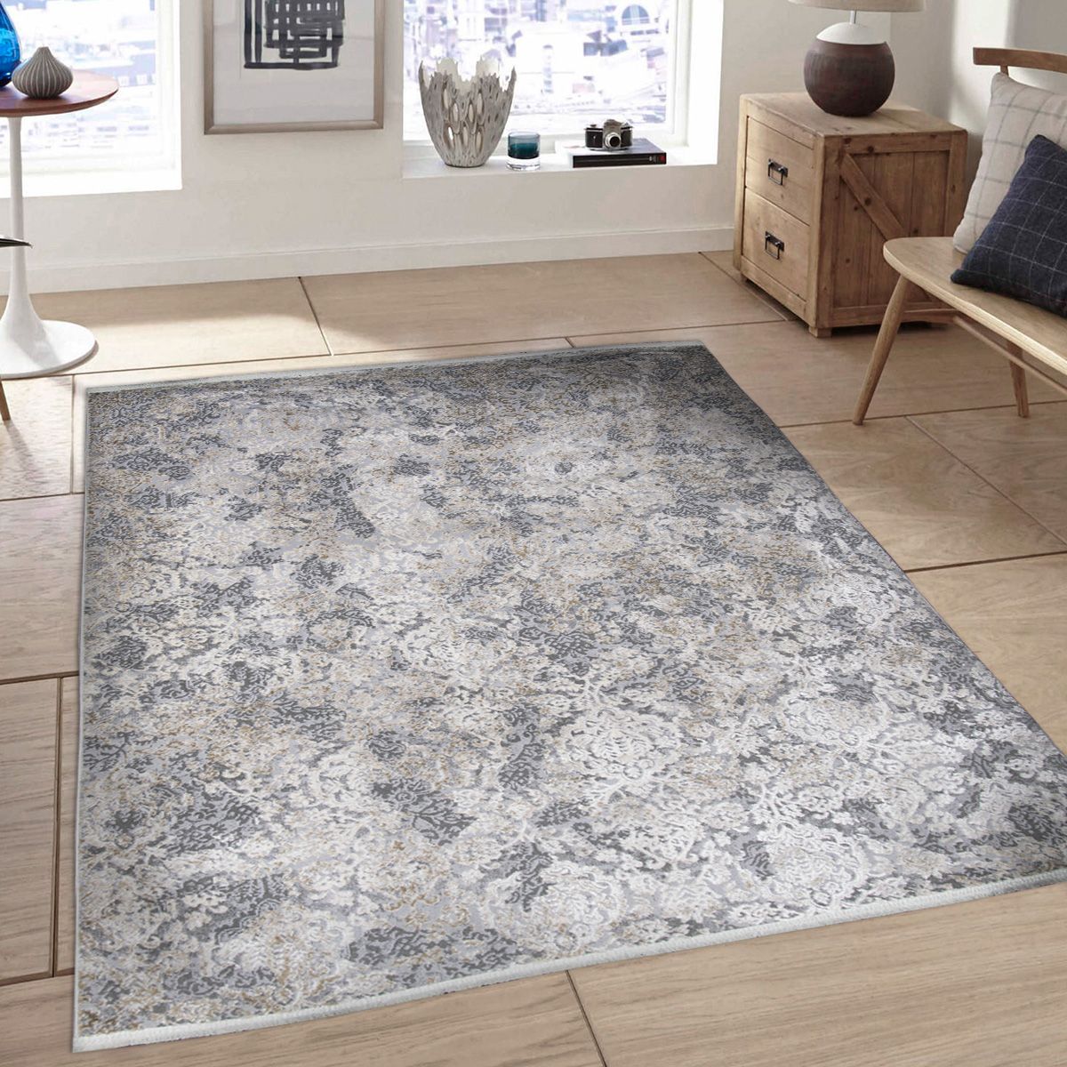 Foto do Produto TAPETE BOREGO 2100 L.BLUE 150X230