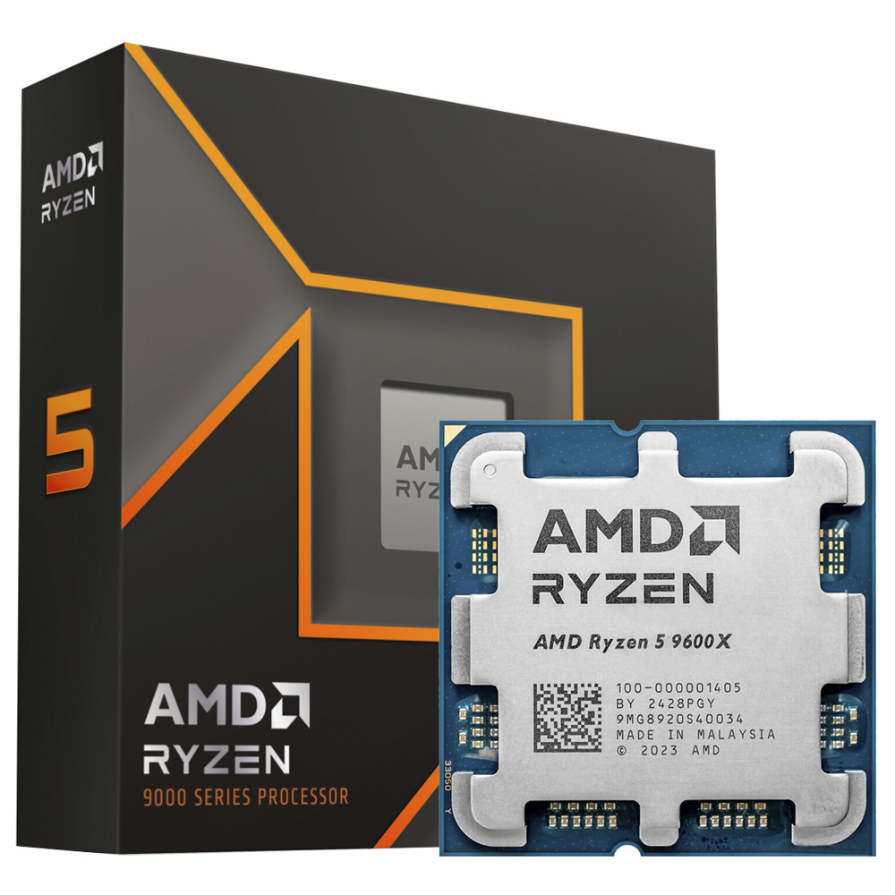 Foto do Produto Processador AMD Ryzen 5 9600X Socket AM5 / 5.4GHz / 38MB