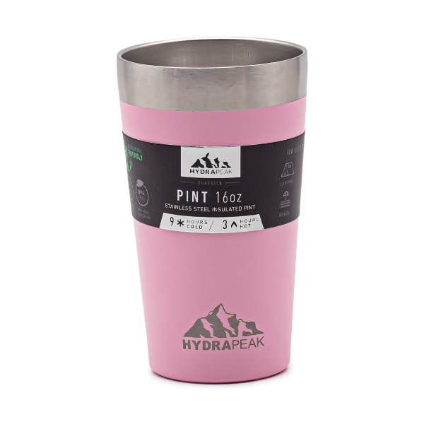 Foto do Produto Copo Térmico Hydrapeak HP-PINT-16 com 473ml - Rosa