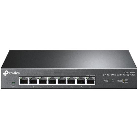 Foto do Produto Switch TP-Link TL-SG108-M2 - 8 Portas