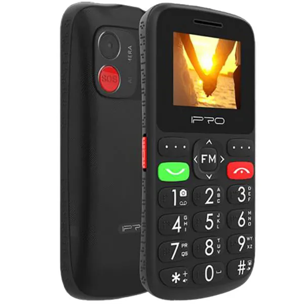 Foto do Produto Celular IPRO F189 Dual SIM Tela de 1.8" Câmera/Rádio FM - Preto