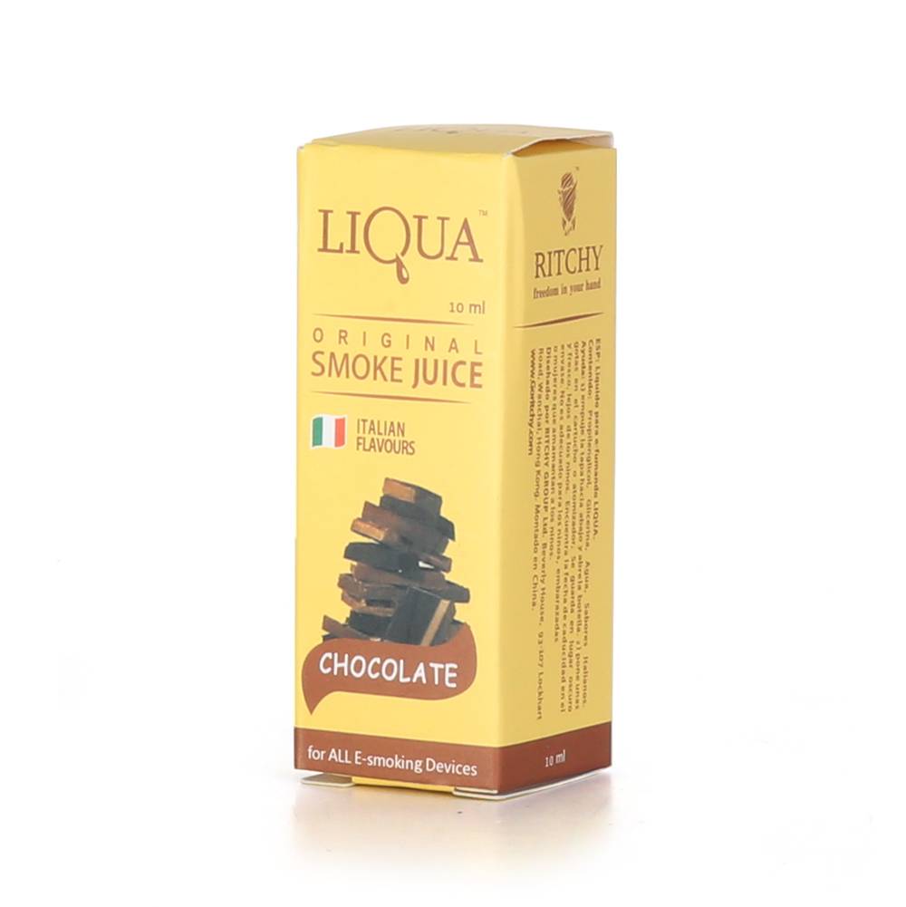 Foto do Produto Essência Liqua Chocolate Zero para Cigarro Eletrônico