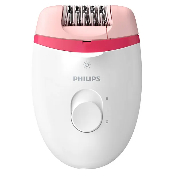 Foto do Produto Depilador Philips Satinelle Essential BRE255/00 Bivolt - Branco/Rosa