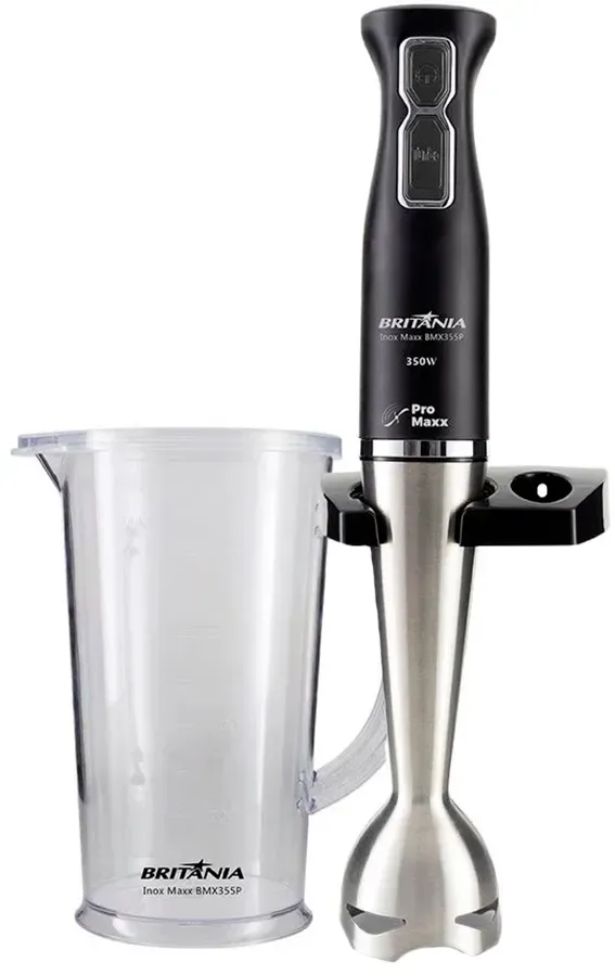 Foto do Produto BRITANIA MIXER BMX355P INOX 1.05L/1V/350W 220V PLATA