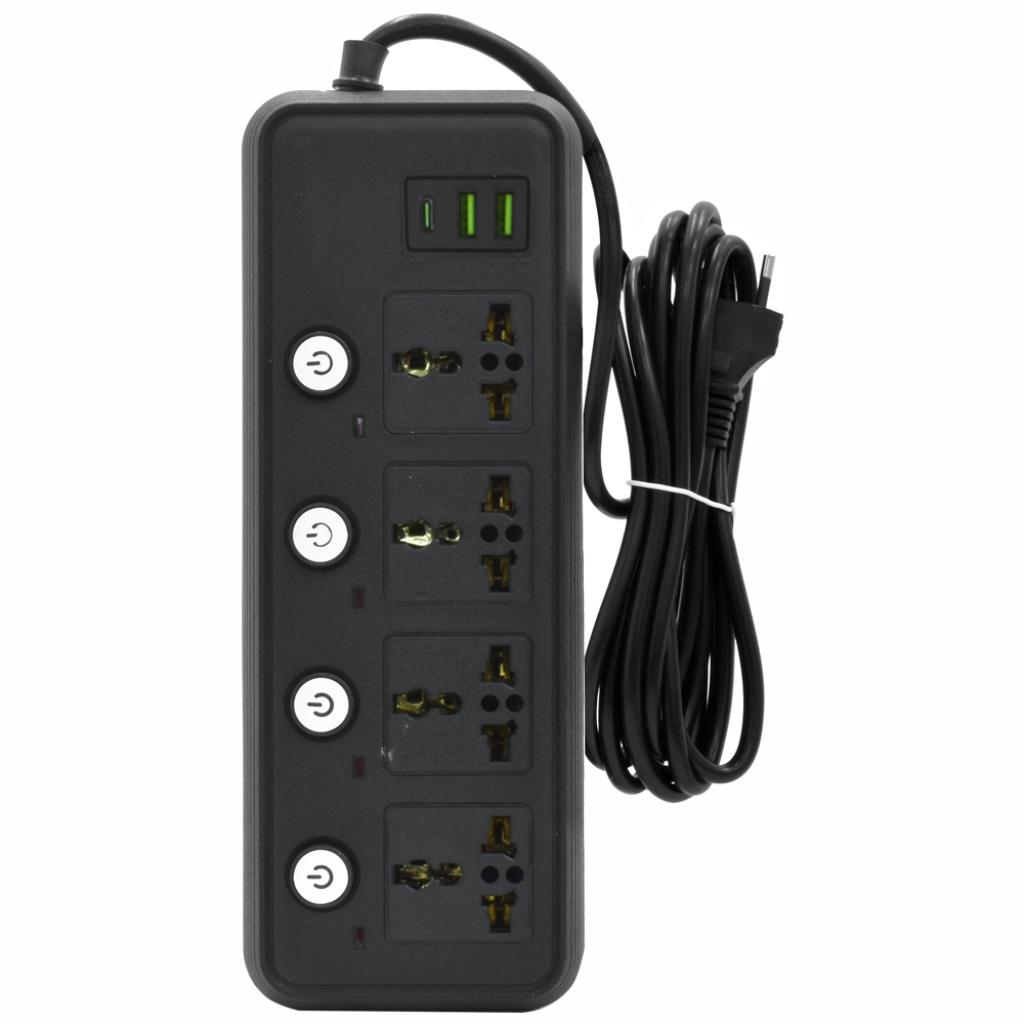 Foto do Produto Filtro de Linha 4 Tomadas Sate A-R242U 2metros