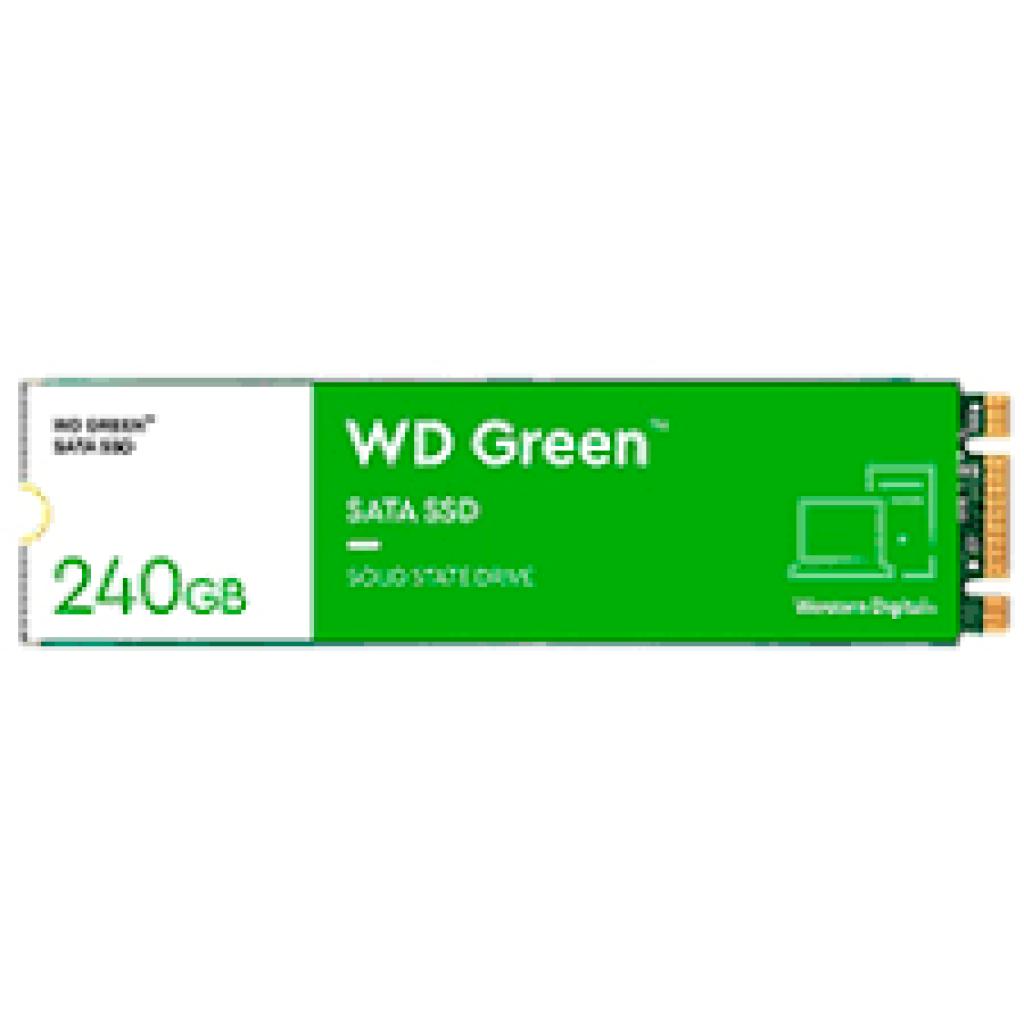 Foto do Produto HD SSD M.2 240GB WD GREEN WDS240G3G0B