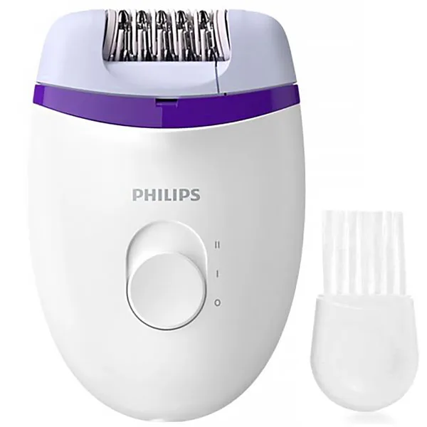Foto do Produto Depilador Philips Epilator 2000 BRE225 Bivolt - Branco/Roxo