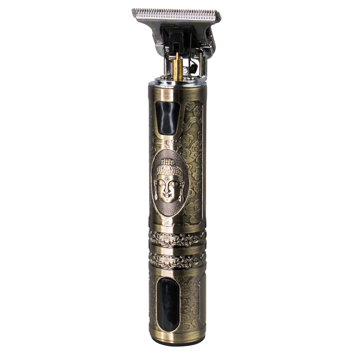 Foto do Produto Máquina de Cortar Cabelo More Fitness MF-016 - Recarregável - Dourado