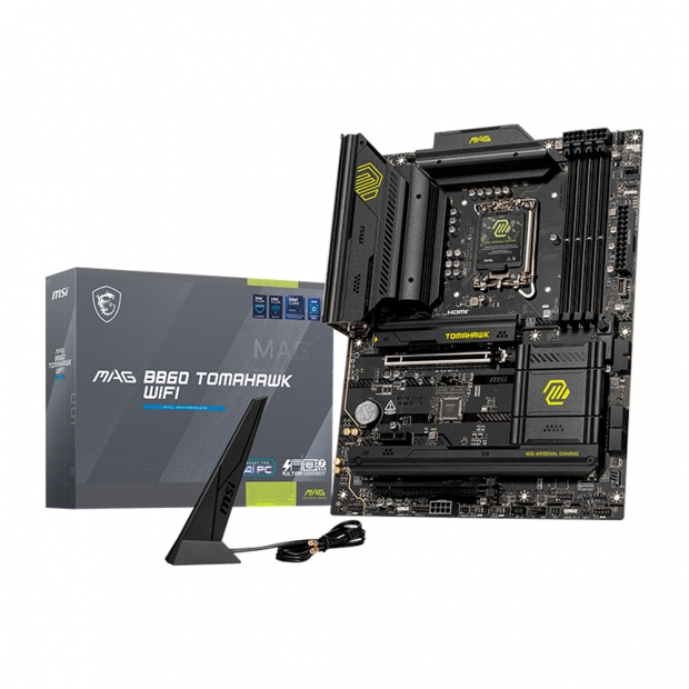Foto do Produto MB 1851 MSI B860 MAG TOMAHAW WIFI DDR5/M.2/HDMI/DP