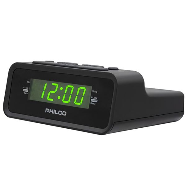 Foto do Produto Philco Rádio Relógio PAR-1006GR com Alarme FM Bivolt