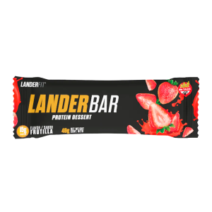 Foto do Produto Barra de Proteína Landerfit Morango 46G