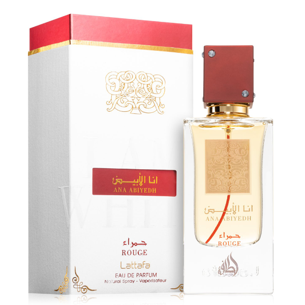 Foto do Produto Perfume Lattafa Ana Abiyedh Rouge Ediçao 60ML Unissex Eau de Parfum