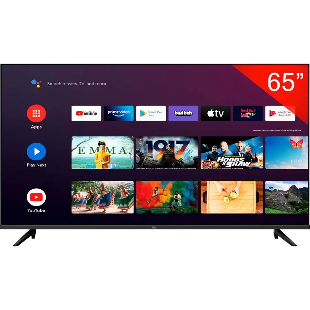 Foto do Produto MTEK TV SMART QLED 65" MKQ65FSGU UHD 4K GOOGLE/WIFI/BT/HDMI
