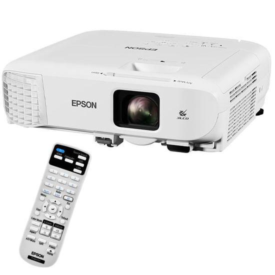 Foto do Produto Projetor Epson PowerLite E20 3400 Lúmens