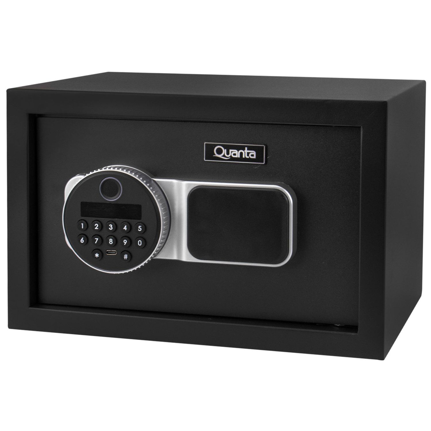 Foto do Produto COFRE QUANTA QTCFB85 8.5L 12 DÍGITOS CON IMPRESION DIG