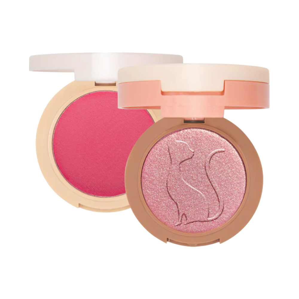 Foto do Produto BLUSH J.CAT 2 IN 1 PIECE OF CAKE BLUSH + HIGHLIGHTER PGH104 HAVING FAIRY GOOD DAY 5,8GR