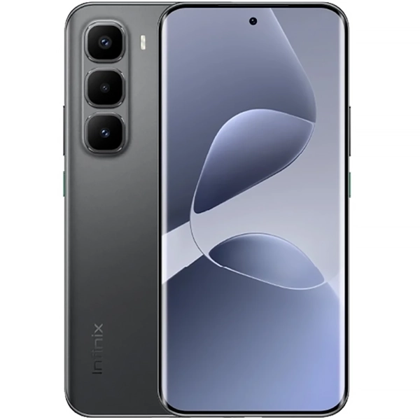 Foto do Produto Celular Infinix HOT 60 Pro+ X6886 NFC Dual SIM de 256GB/8GB RAM de 6.78" 50MP/13MP - Sleek Black (1 Ano de Garantia)