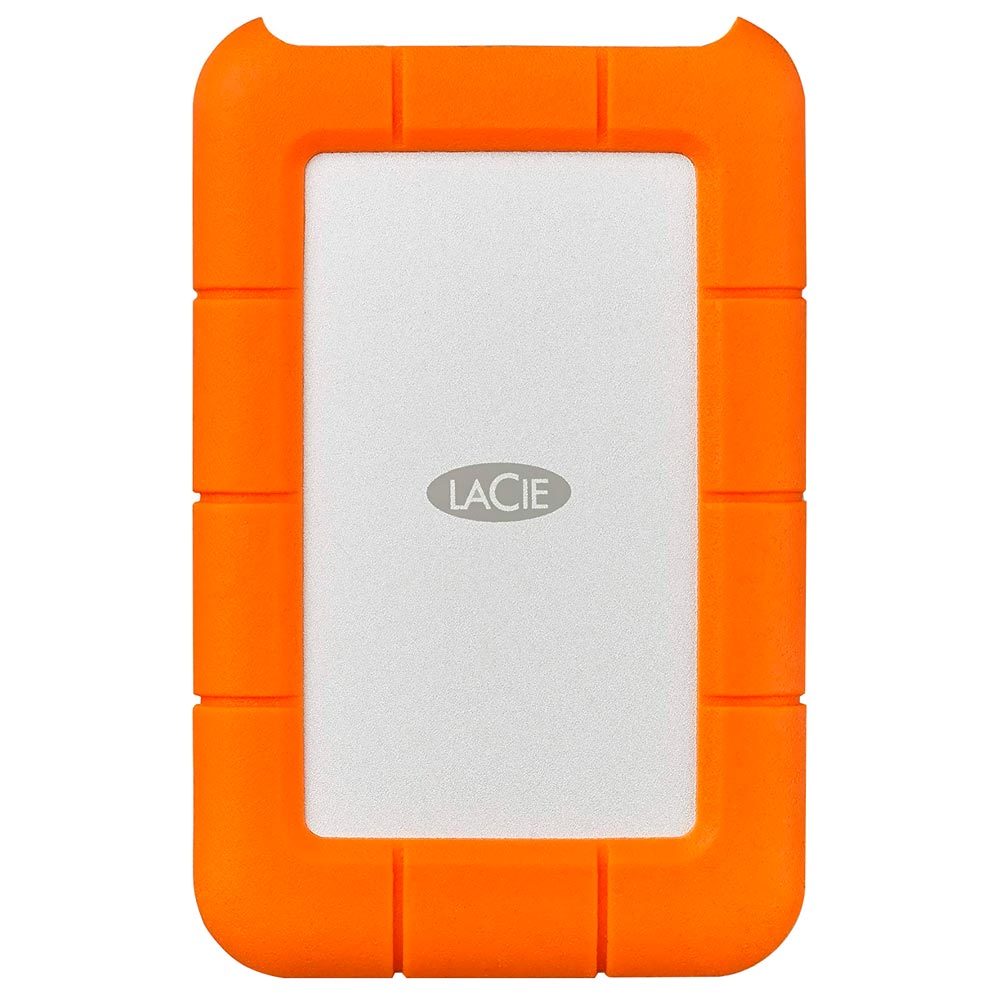 Foto do Produto HD Externo Lacie 1TB Rugged Mini 2.5" LAC301558 - Prata