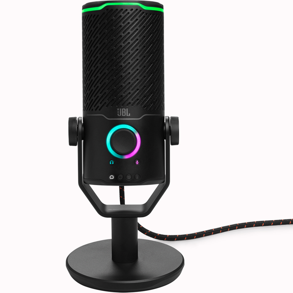 Foto do Produto Microfone para Stream JBL Quantum Stream Studio Cardioide/Omnidirecional USB - Preto JBLSTRMSTUDIOBLKAM