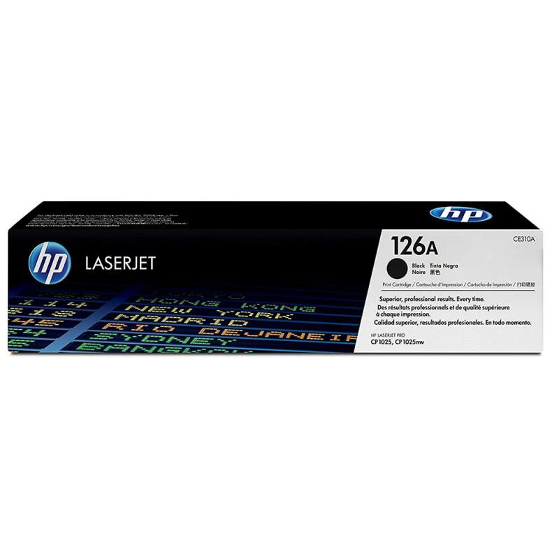 Foto do Produto TONER HP 126A CE310A Negro LaserJet PRO CP1025 / CP1025NW