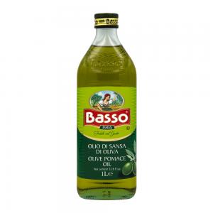 Foto do Produto Azeite Basso Olive Pomace Garrafa 1Lt