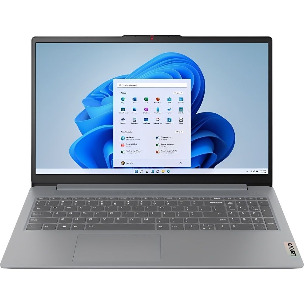 Foto do Produto Notebook Lenovo IdeaPad Slim 3 15IAN8 82XB00C2US 15.6" Intel Core i3-N305 8/128GB W11H - Arctic Grey