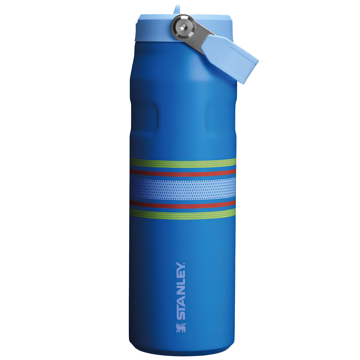 Foto do Produto Garrafa Térmica Stanley The Aerolight Iceflow Flip Straw 10-11283-185 - 710mL - Com Bico - Azure Mesh
