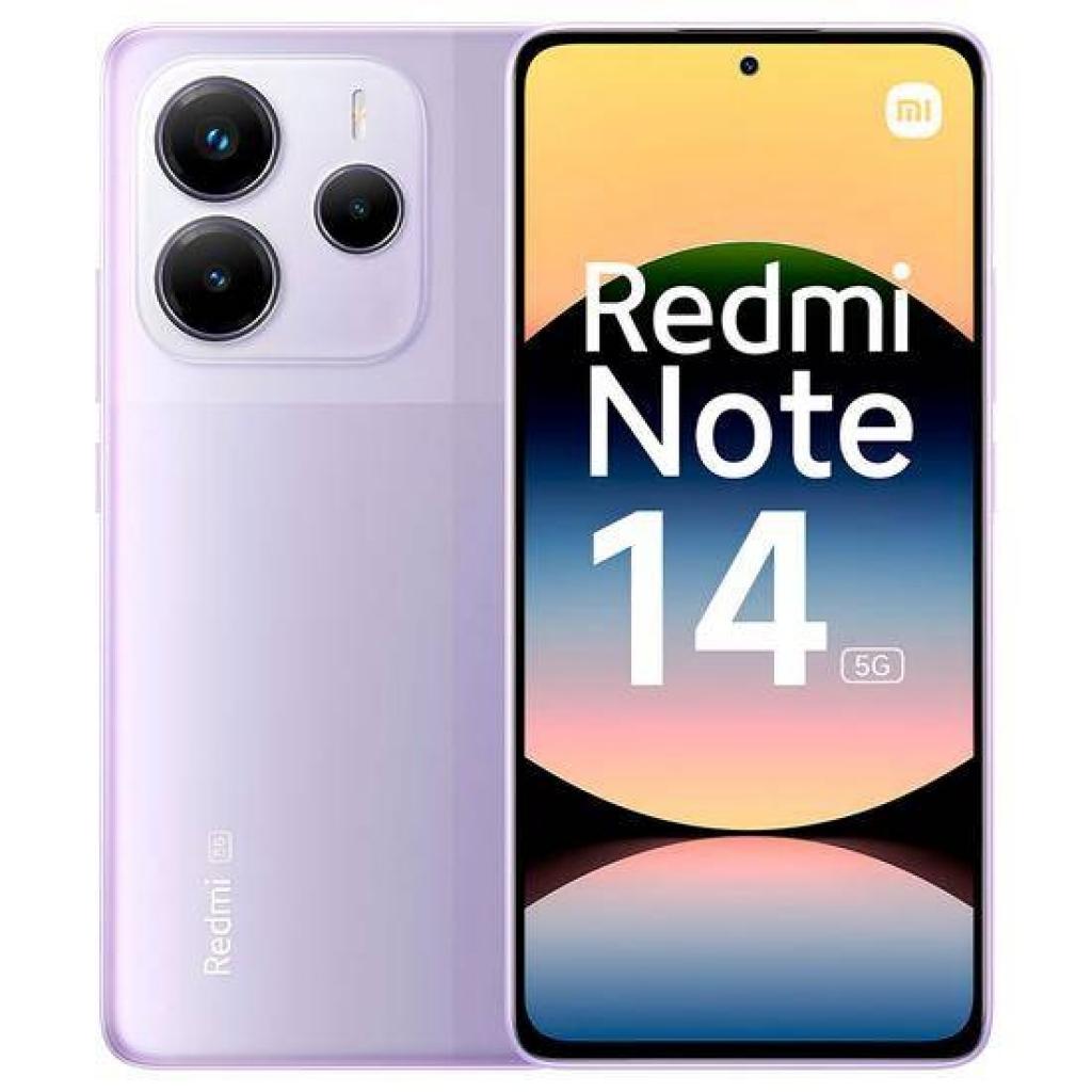 Foto do Produto Celular Xiaomi Note 14 8/256GB 5G Lilas (Global)
