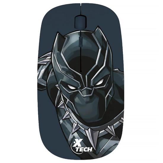 Foto do Produto Mouse X-Tech Pantera Negra XTM-M340BP Óptico Wireless
