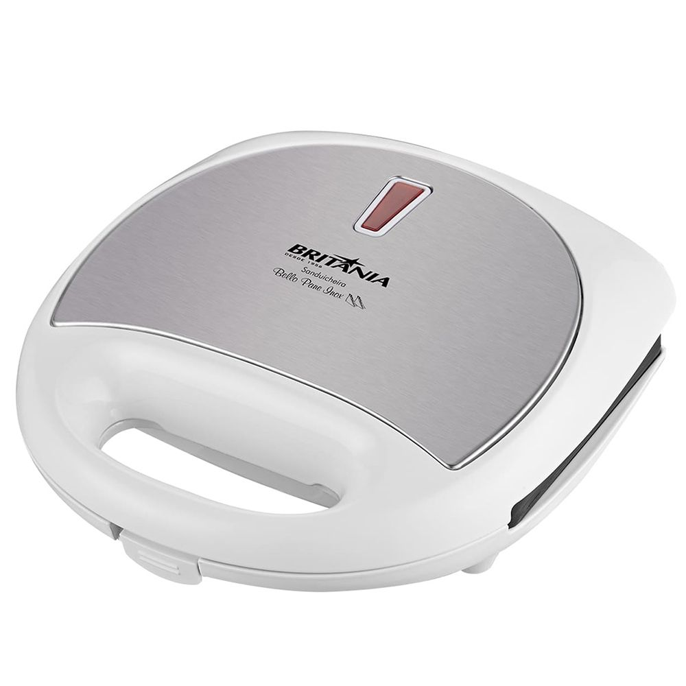 Foto do Produto Sanduicheira Britânia Bello Pane Inox - 750W - 220V/60Hz - Branco