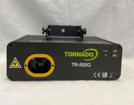 Foto do Produto LASER TORNADO TR-500G VERDE/ILDA 500MV