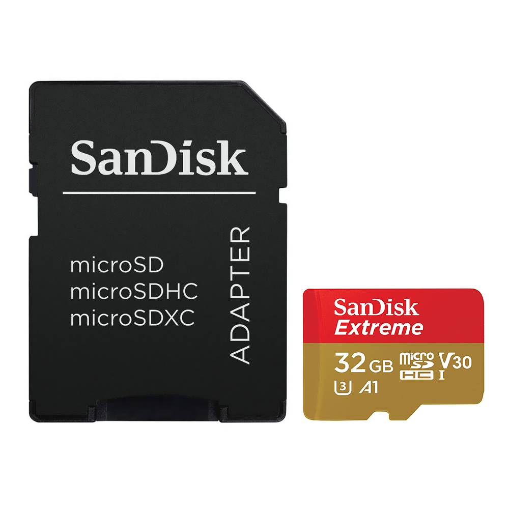 Foto do Produto Cartao de Memoria Micro SD SanDisk Extreme 32GB 4K 667X