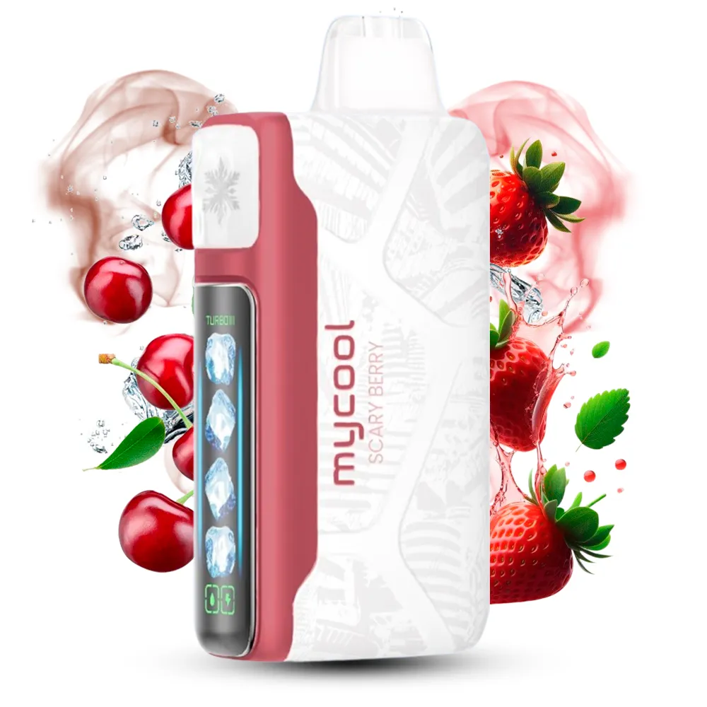Foto do Produto ELFBAR VAPER DESECHABLE ICE KING 40000PUFFS CHERRY STRAZZ