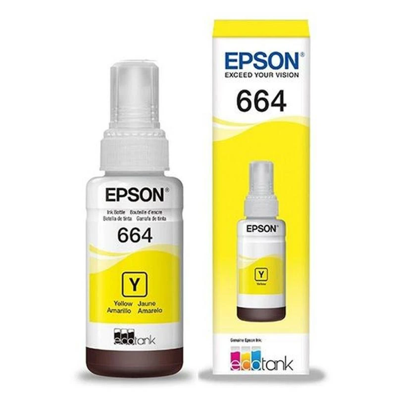 Foto do Produto TINTA EPSON T664420 AMARILLO 70ML