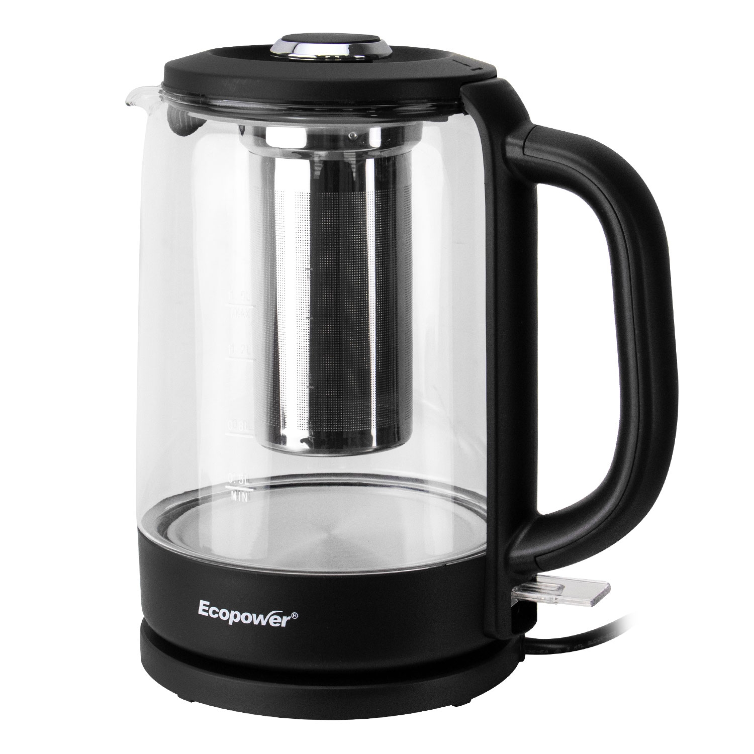 Foto do Produto Jarra Elétrica Ecopower EP-3069 - 1.5L - 2200W - 220V - Preto